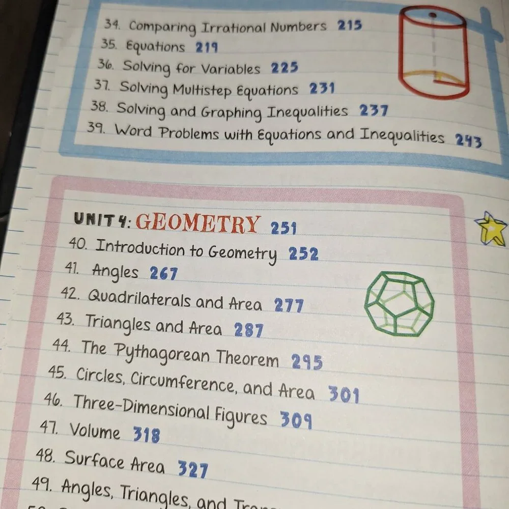 Math study guide - Picture 5 of 7